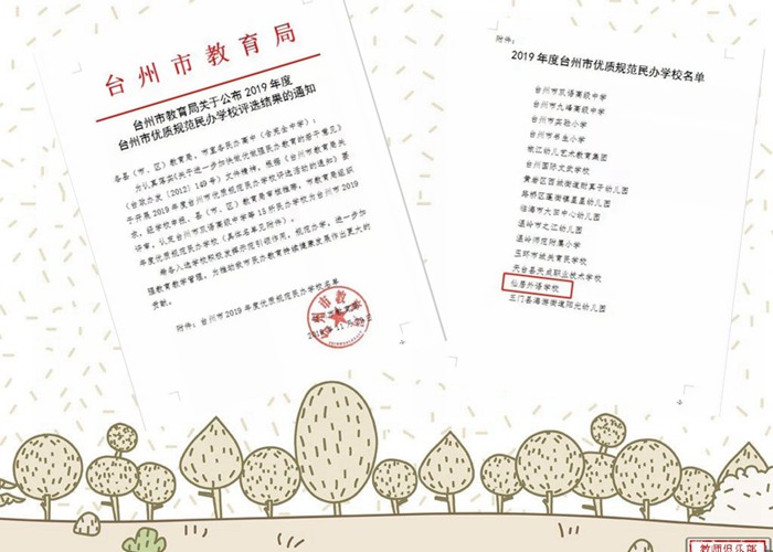 喜訊！我校被評(píng)為2019市優(yōu)質(zhì)規(guī)范民辦學(xué)校